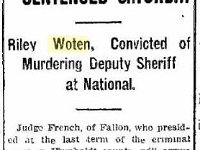 RenoEvening Gazette Tuesday Evening 1-31-1911  1911 1-31 Reno Eveing Gazette